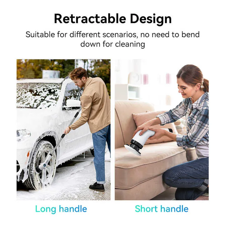 فرشاة تنظيف الحمام الكهربائية electric bathroom cleaning brush