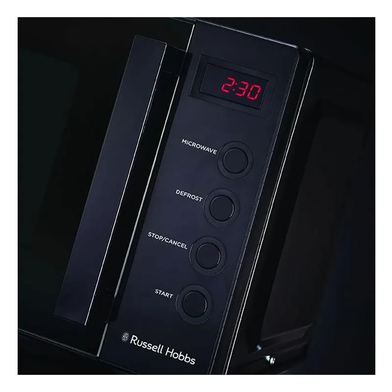 20L Flatbed Black Electronic Microwave - 862490