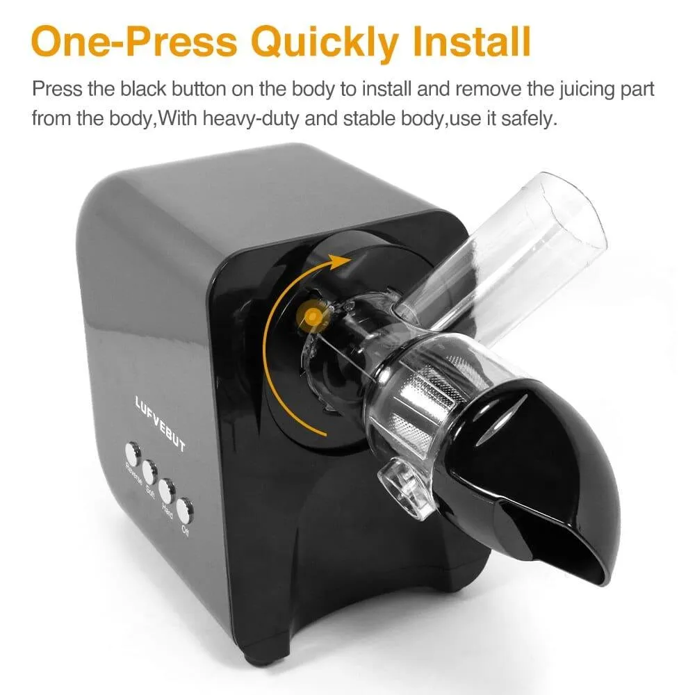 9 Segment 2 Speed Modes Juicer