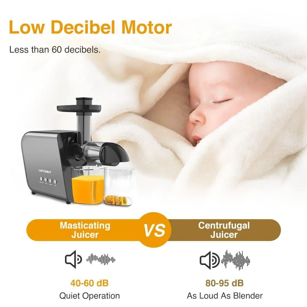 9 Segment 2 Speed Modes Juicer