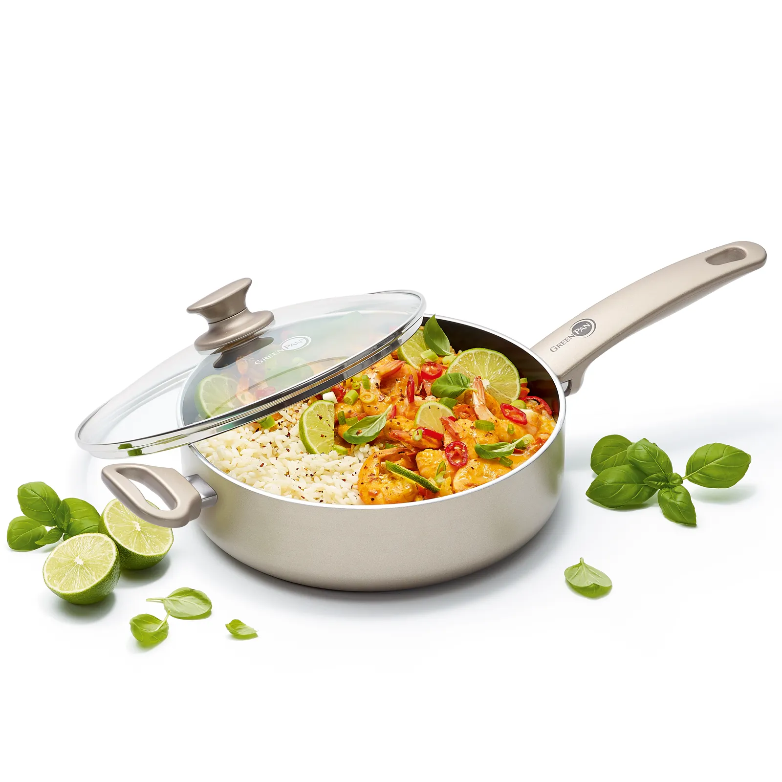 Cambridge Bronze Sauté Pan with Lid