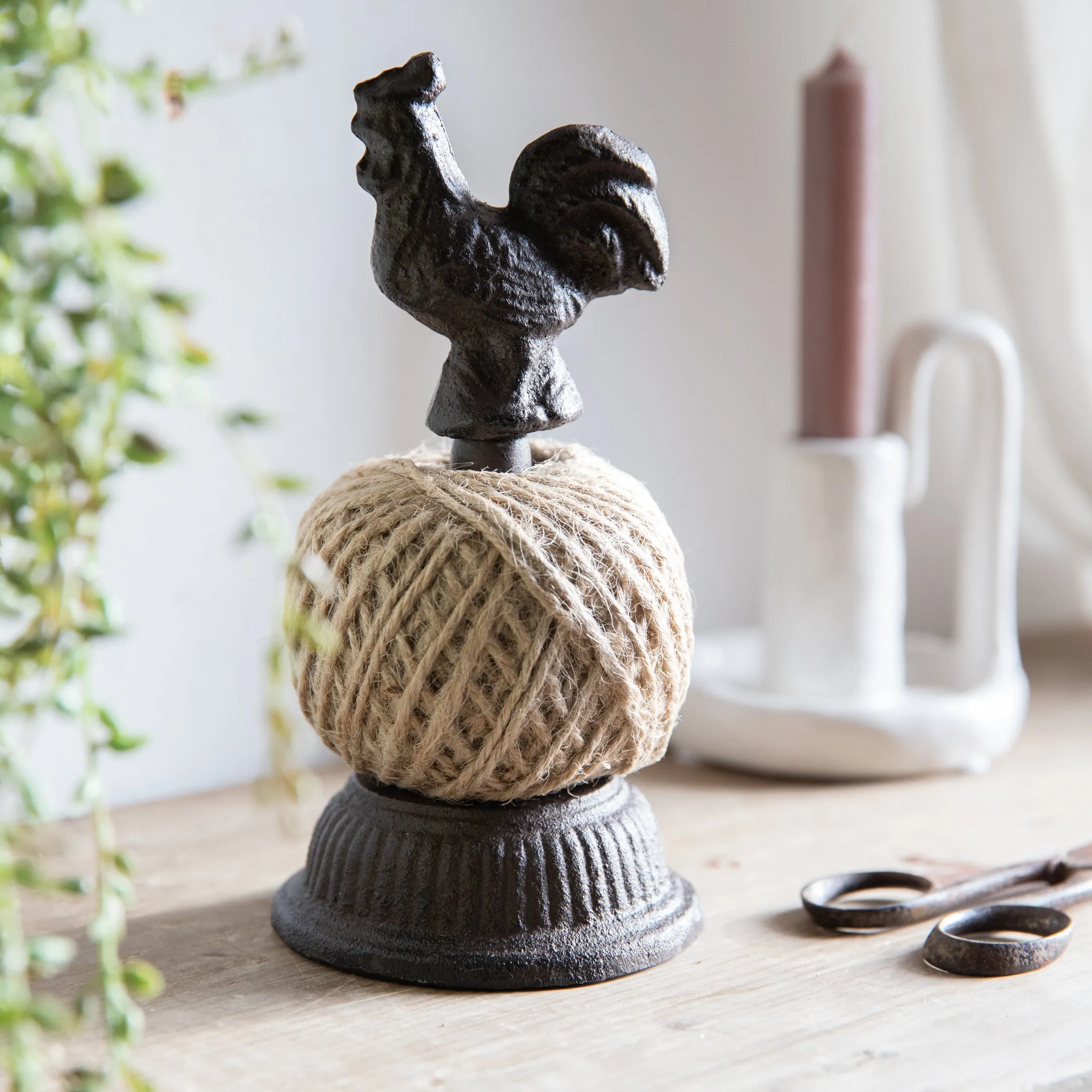 Cast Iron Twine Dispenser