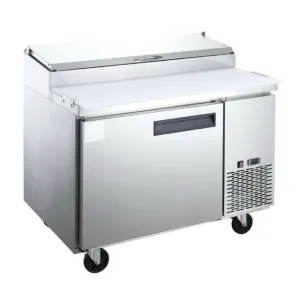 Dukers DPP44 44'' Single Door Pizza Prep Table