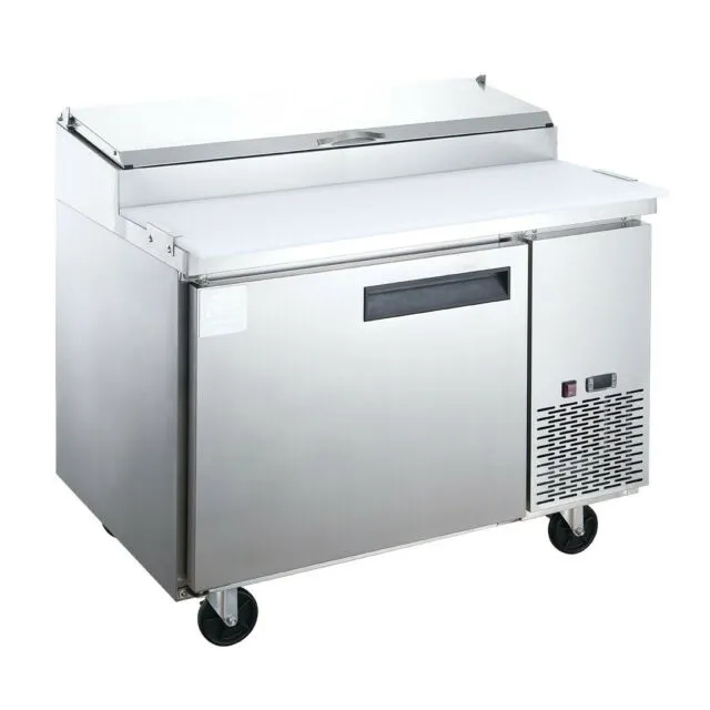 Dukers DPP44 44'' Single Door Pizza Prep Table