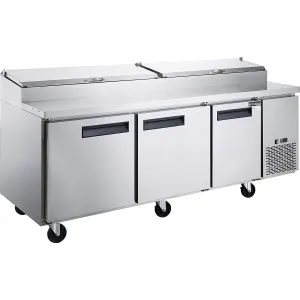 Dukers DPP90 90'' Pizza Prep Table