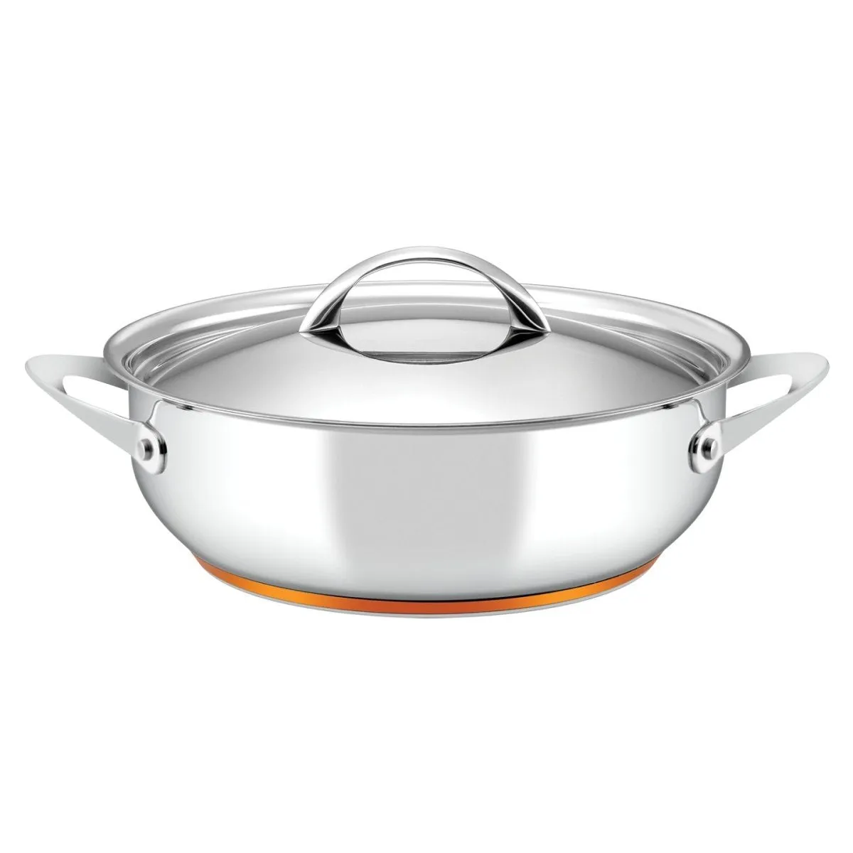 Essteele Per Vita Copper Base Stainless Steel Induction Covered Sauteuse 28cm (5.2L)
