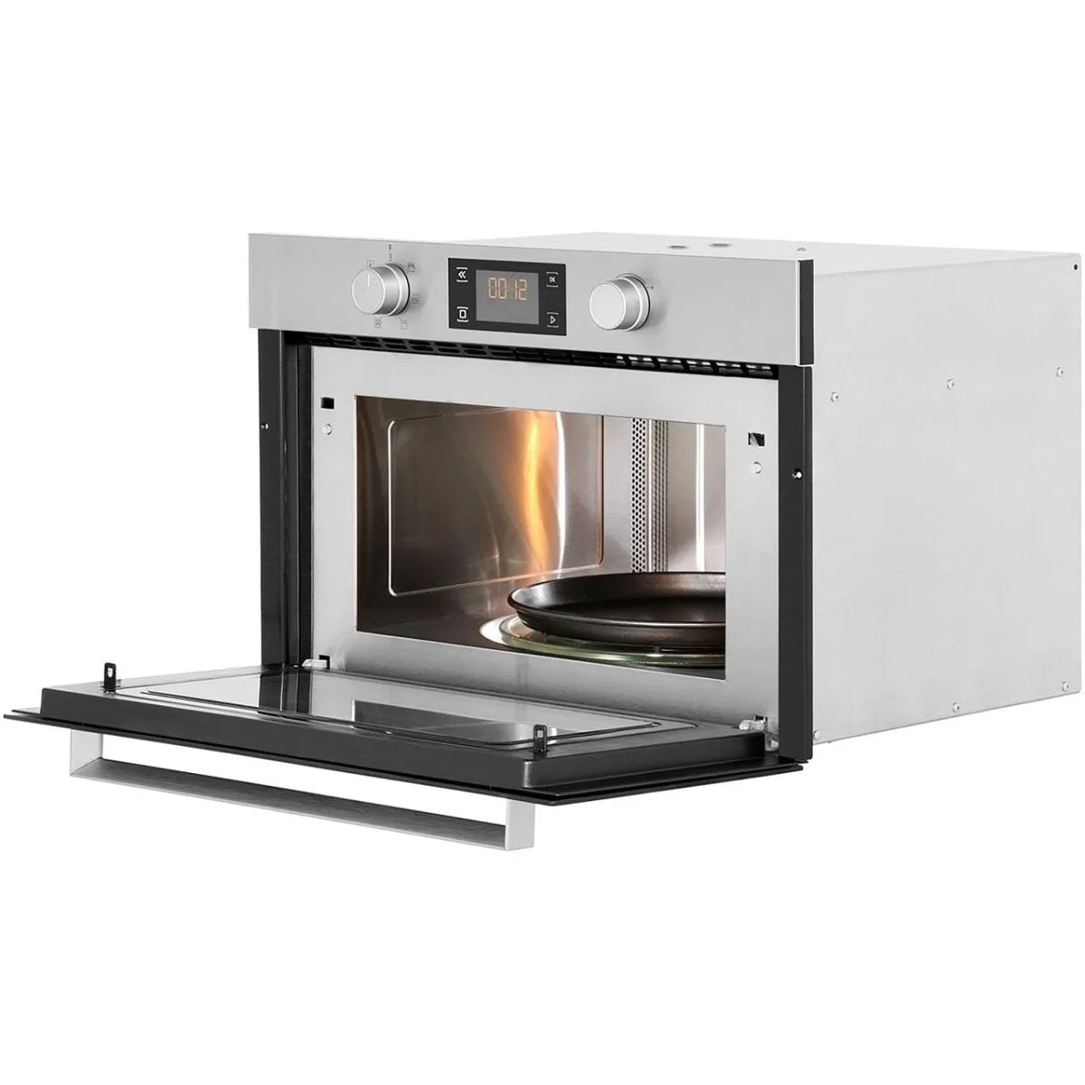 Hotpoint MD344IXH 31L Built-in Microwave Oven And Grill Stainless Steel