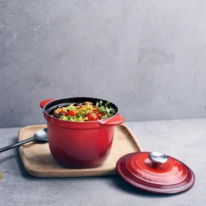 Le Creuset 2.25 qt Rice Pot with Stoneware Insert