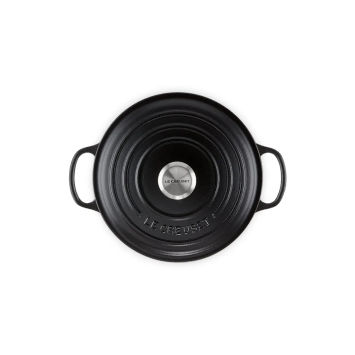 Le Creuset Signature Round French Oven Satin Black 20cm (2.4L)
