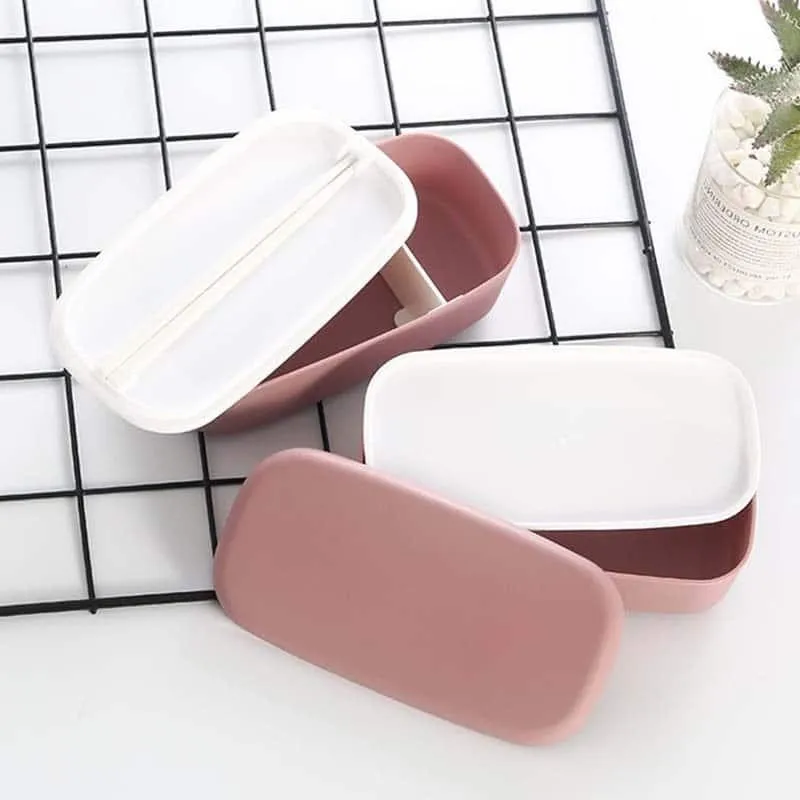 Microwave Compatible 2-Layer Lunchbox