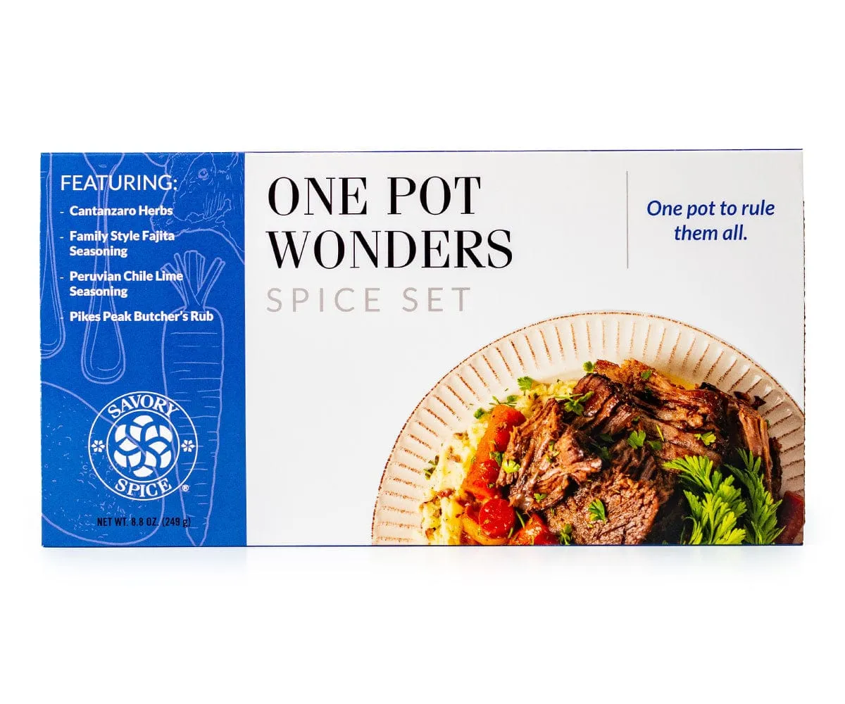 One Pot Wonders Spice Set