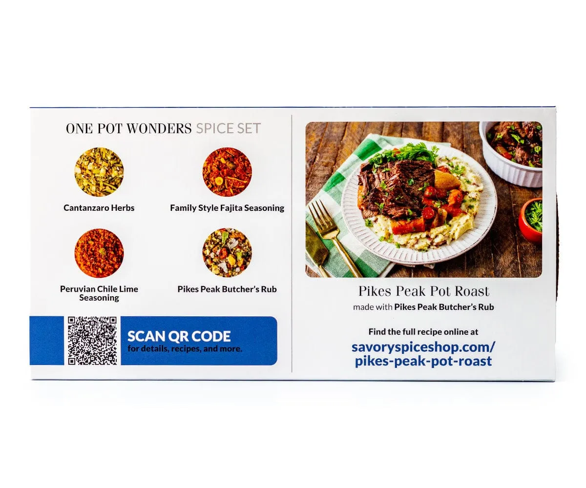 One Pot Wonders Spice Set