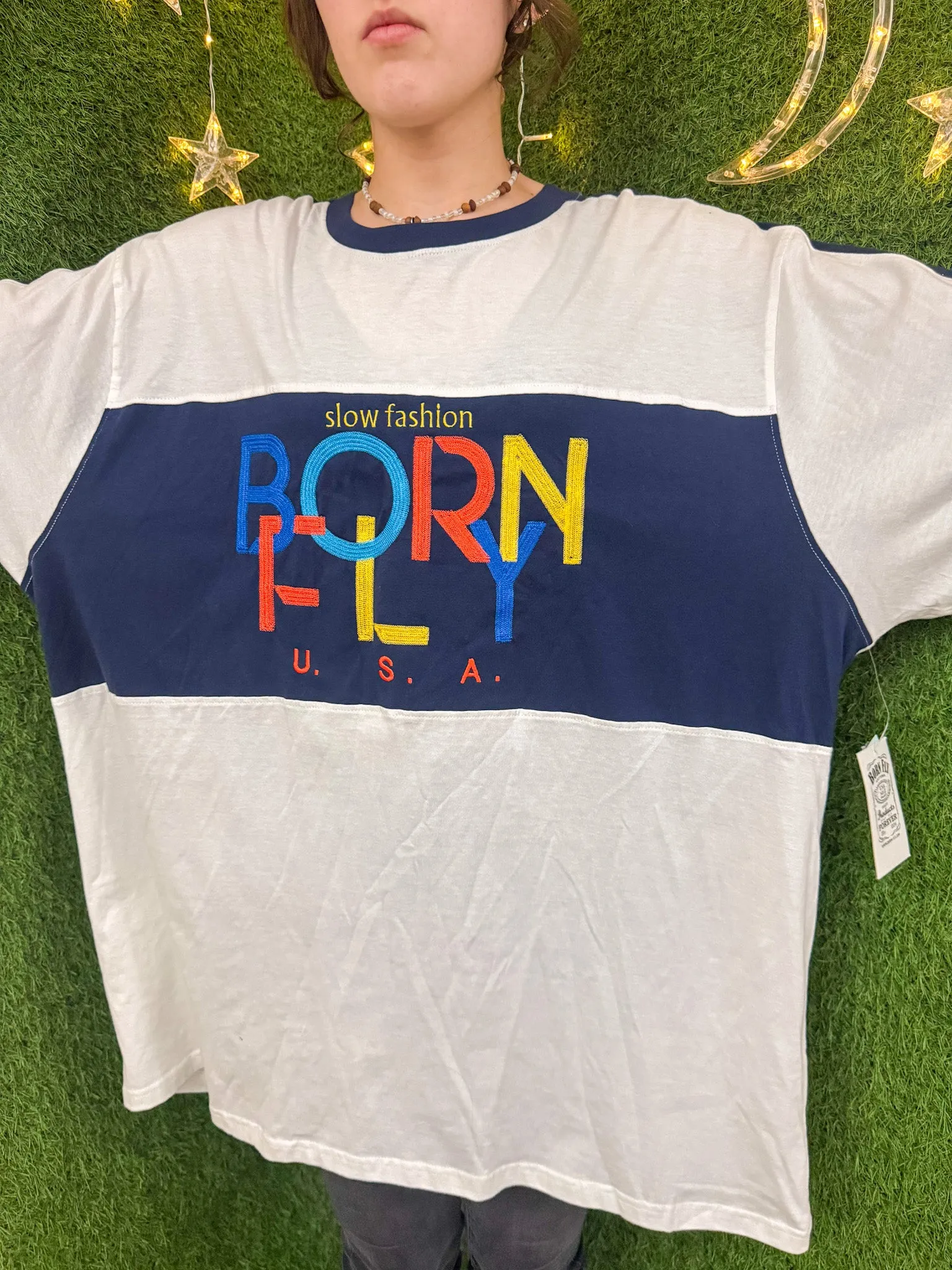 Slow Fashion Born Fly T-Shirt 4XL
