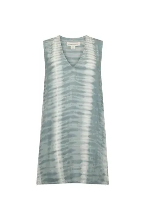 SLOW MORNINGS MINI DRESS - TEAL