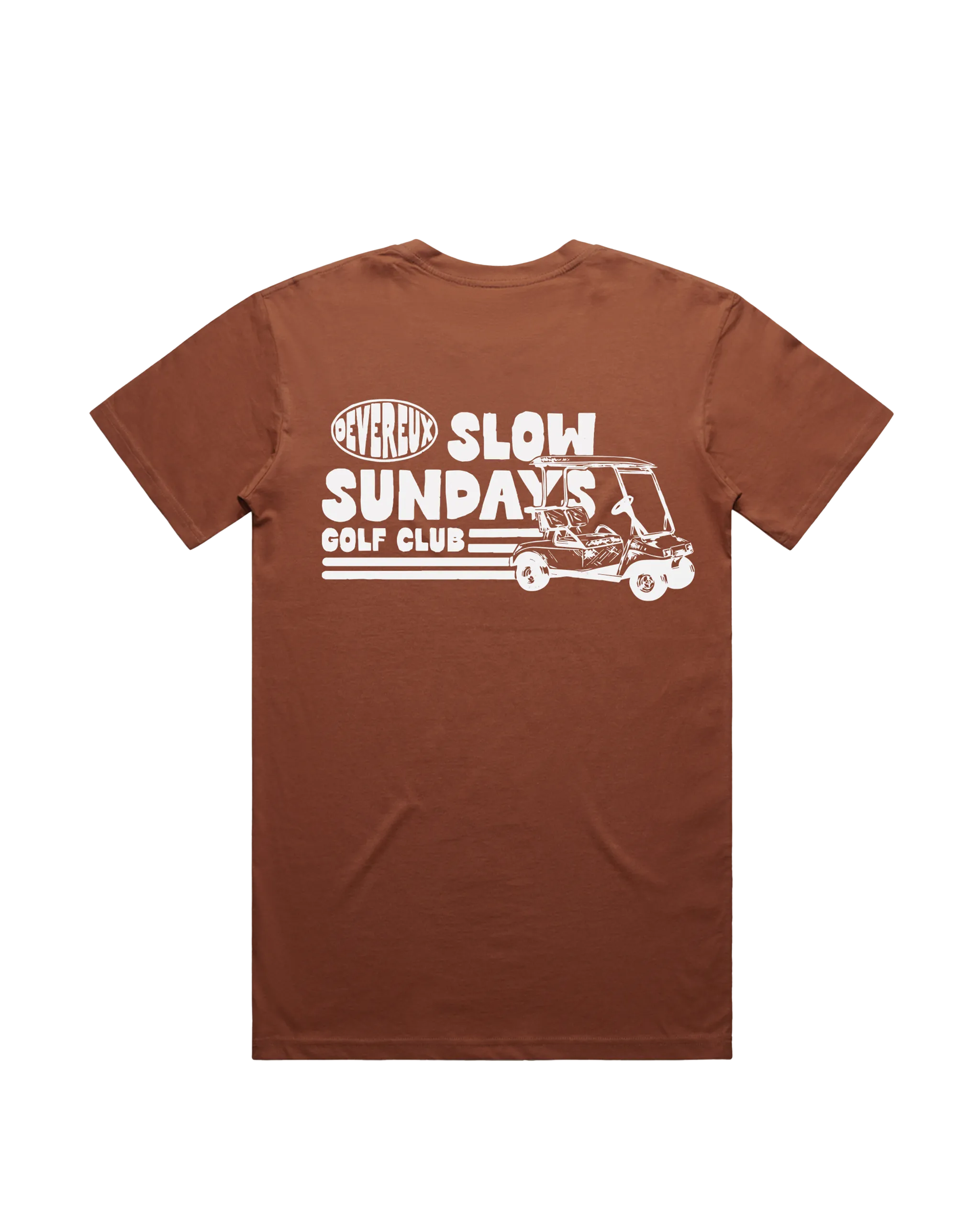 Slow Sundays Tee - Clay