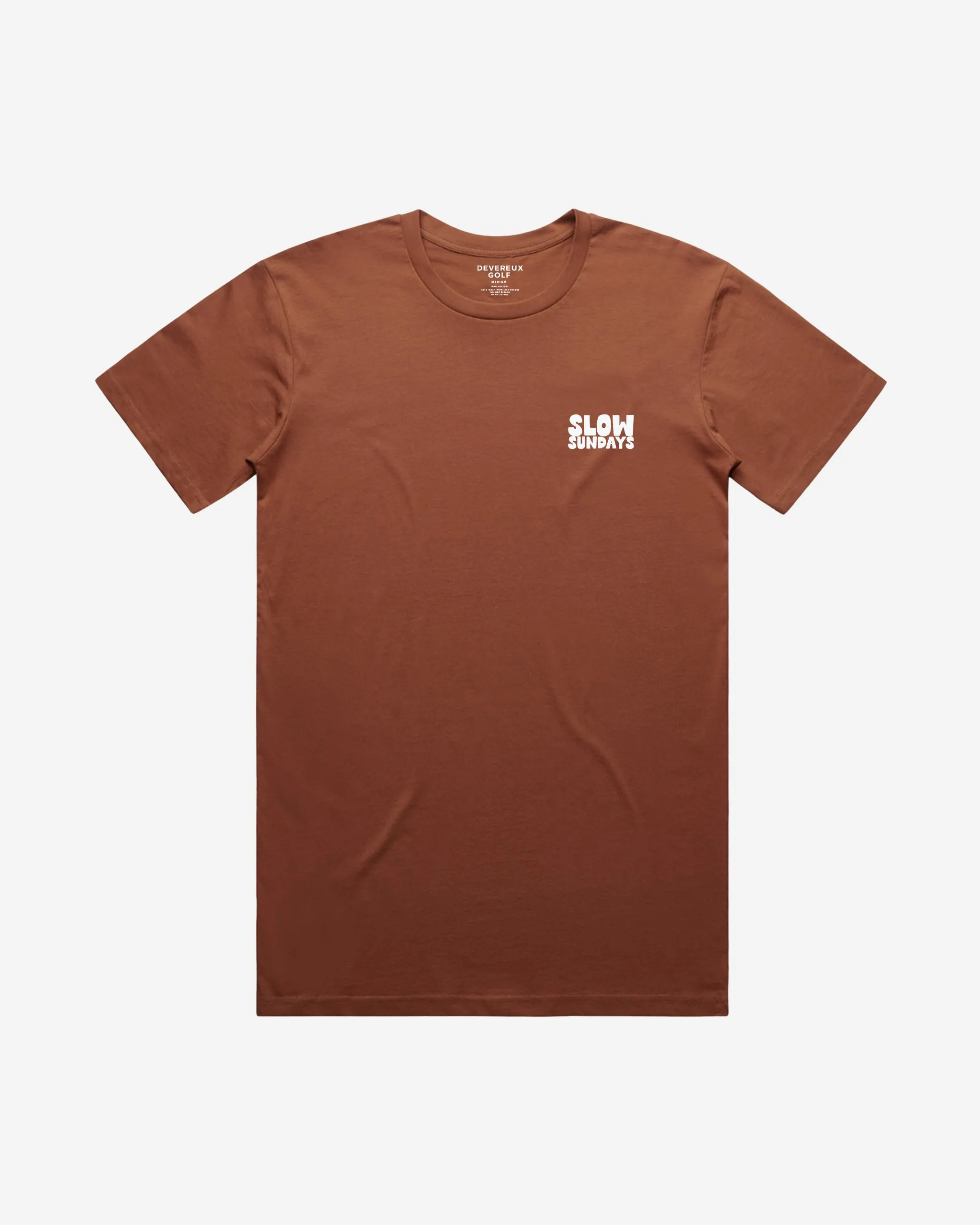 Slow Sundays Tee - Clay