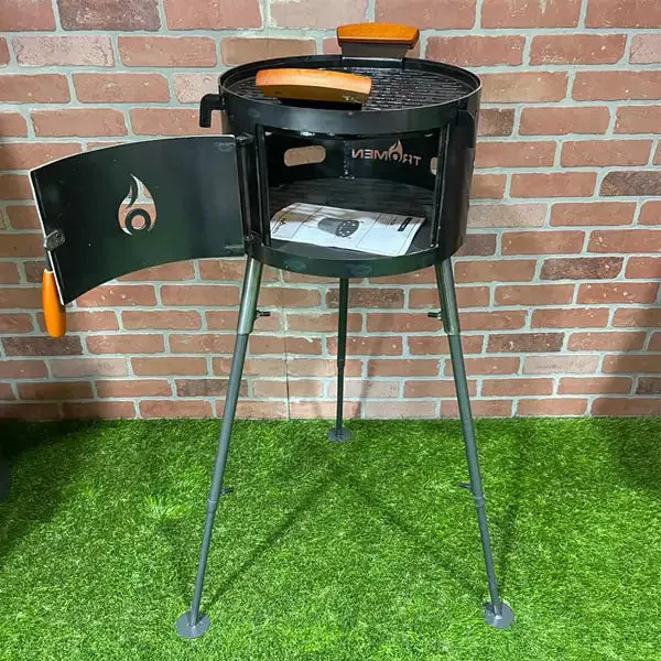 Tromen Duomo Grill 380 Enameled - Precision Grilling Crafted to Perfection