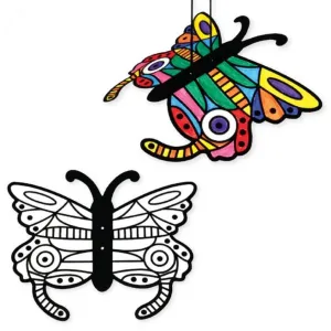 Velvet Art Butterflies - Pack of 10